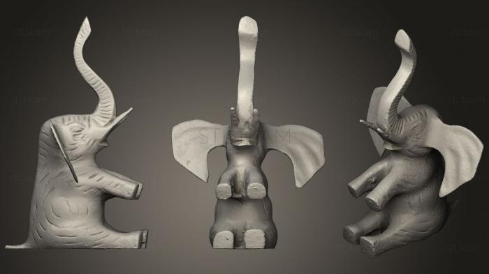 3D model b elephant 2 (STL)